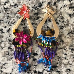 Zara Jewelry - Zara Colorful Floral Earrings Zara Jewelry - Zara Colorful Floral Earrings